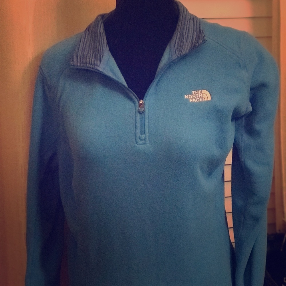 North face quarter zip jacket